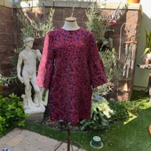 Nicole Miller Collection Size M Red, Purple and Black, Threads shimmer